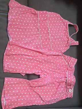 Gymboree Pink Polka Dot Tank & Shorts Set